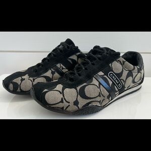 Coach Katelyn Womens size 6.5 shoes black sneakers